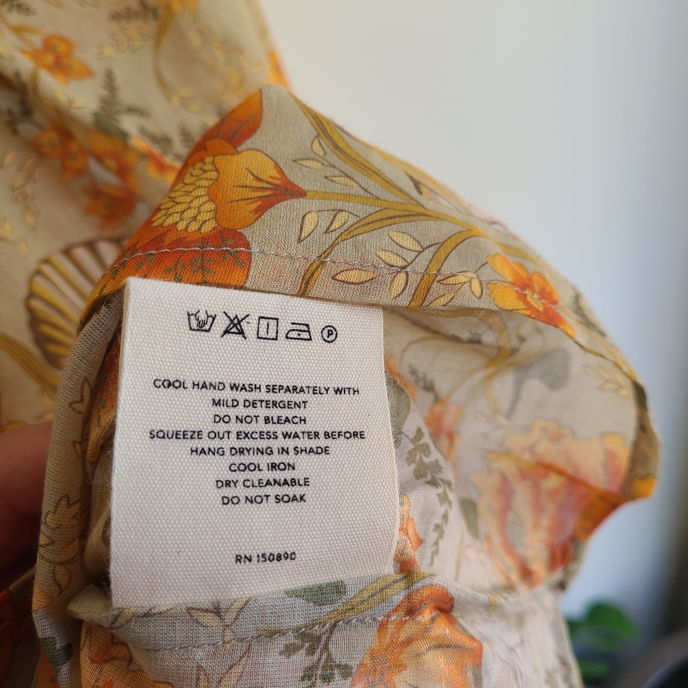 NWT Seashell Blouse in Sand - Picture 9 of 12